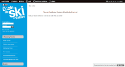 Desktop Screenshot of esi-valloire.com